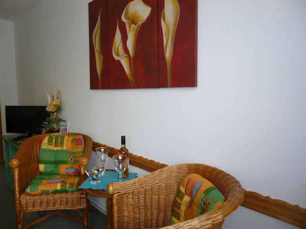 Pension Am Peeneufer Ug Wolgast Szoba fotó